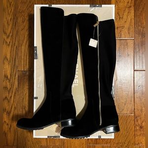 Michael Kors Size 7 Suede Over the Knee Boot